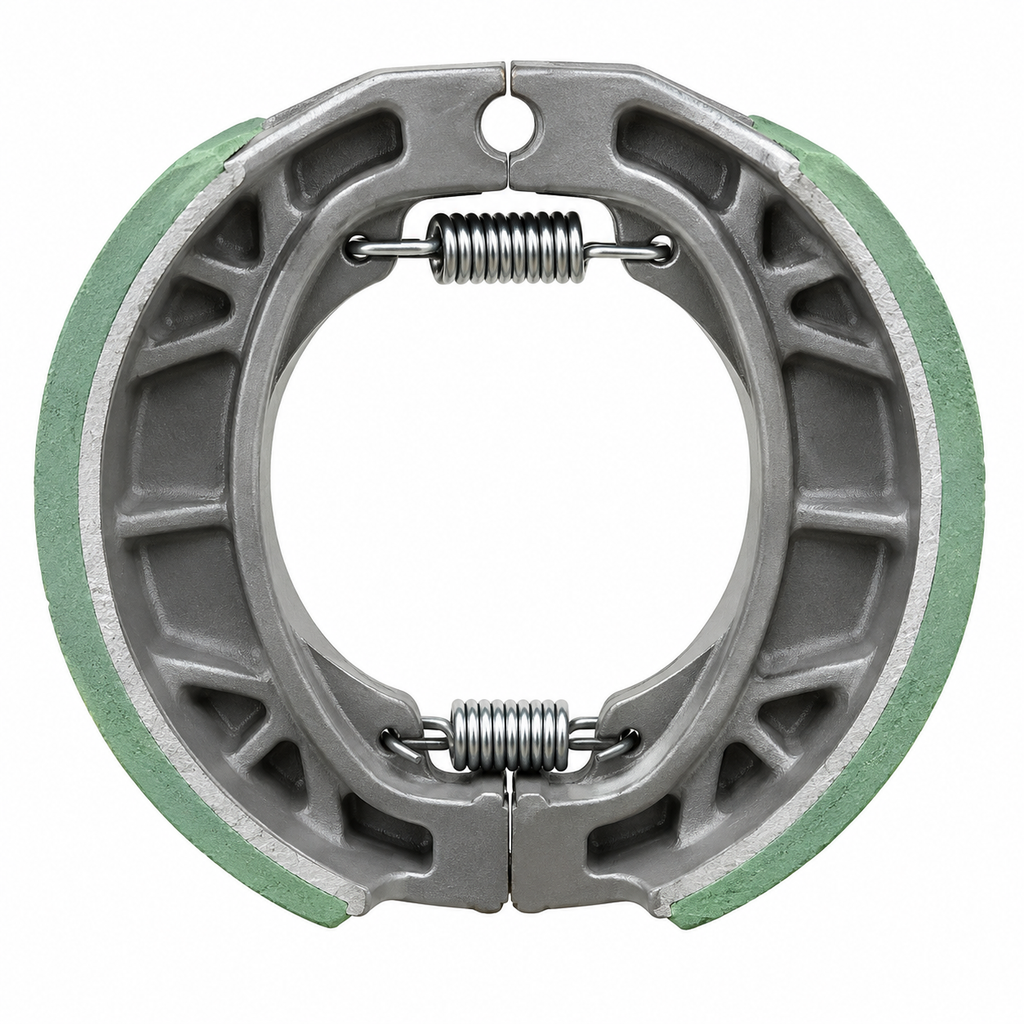 Brake Shoe Green Foot Ball Leather
