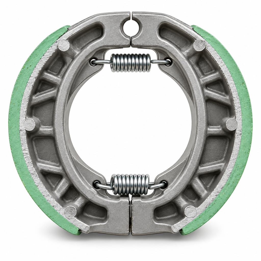 Brake Shoe Green Foot Ball Leather